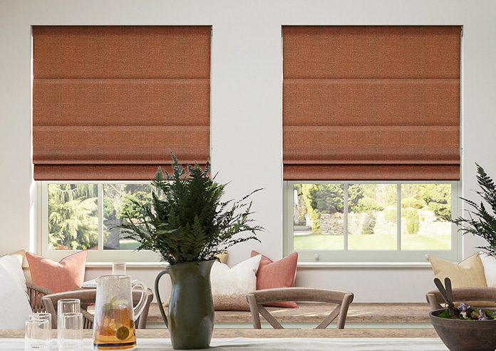 Jakarta, Rusted - Motorised Roman Blind - Image 3